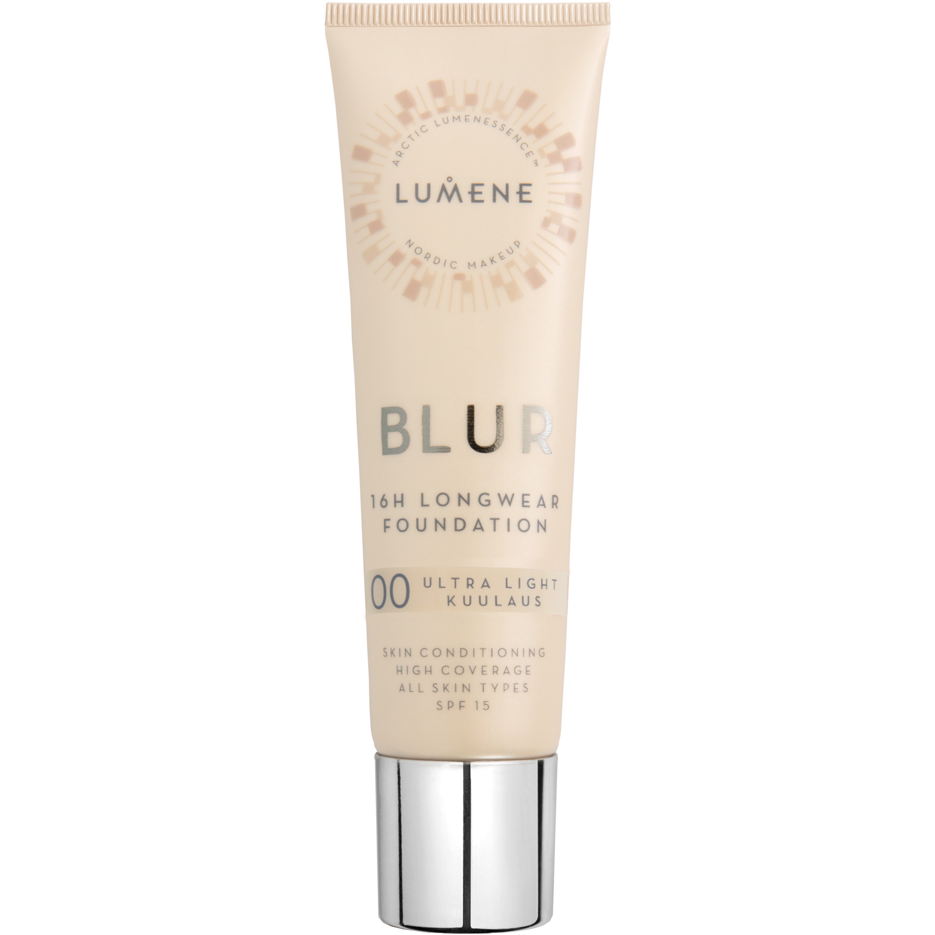 Lumene Blur 16H Longwear Foundation SPF 15 30 ml ─ 00 Ultra Light