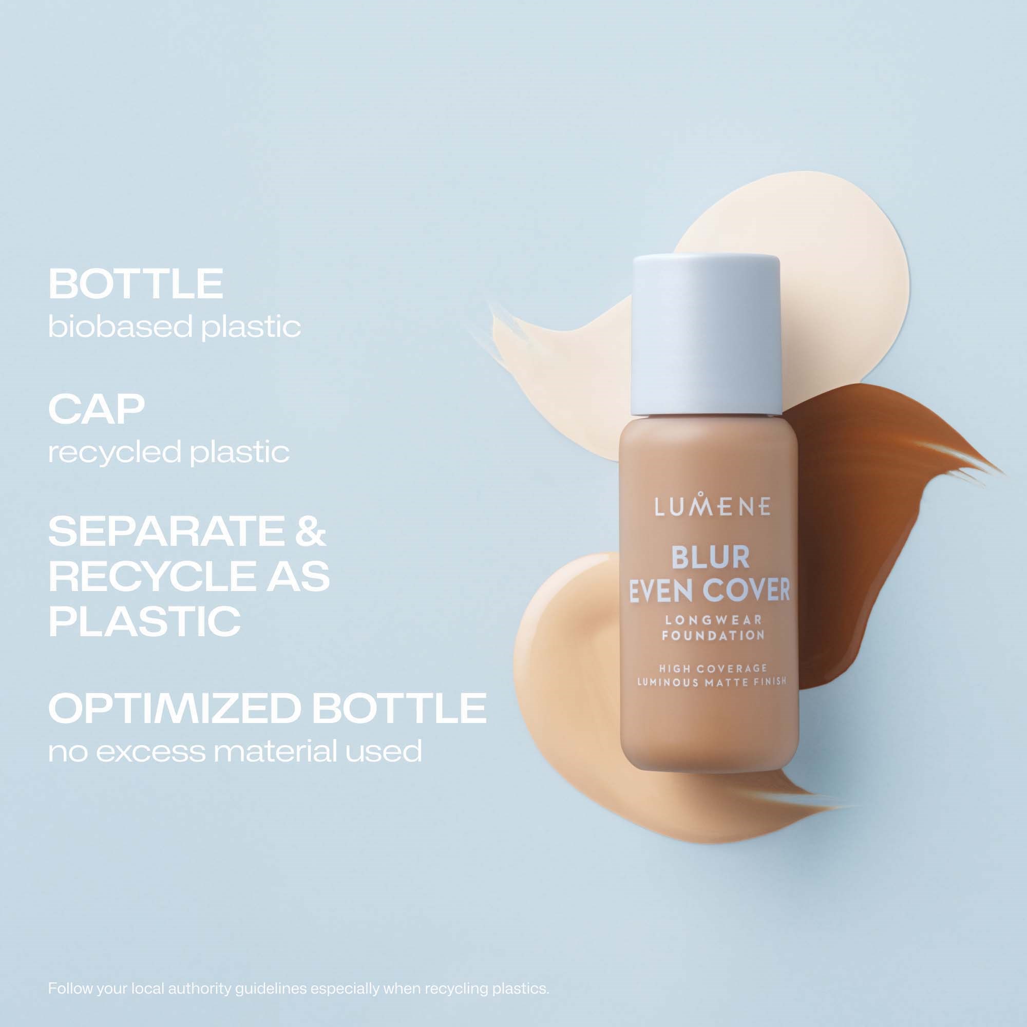 Lumene Blur Even Cover Foundation 4.5 (obrázok 3)