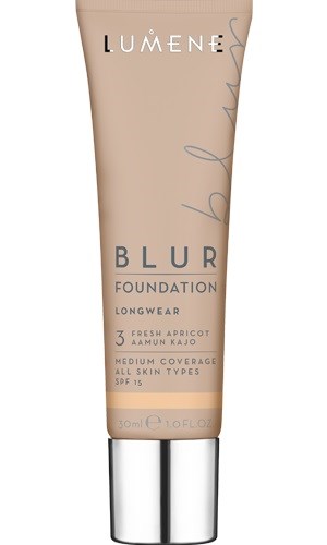 Lumene Blur Foundation 3 Fresh Apricot