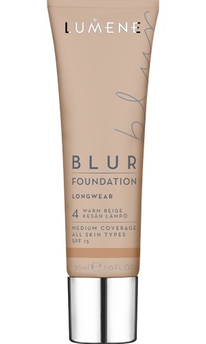 Lumene Blur Foundation 4 Warm Beige