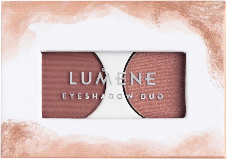 Lumene Bright Eyes Eyeshadow Duo 3 Rosy Twilight