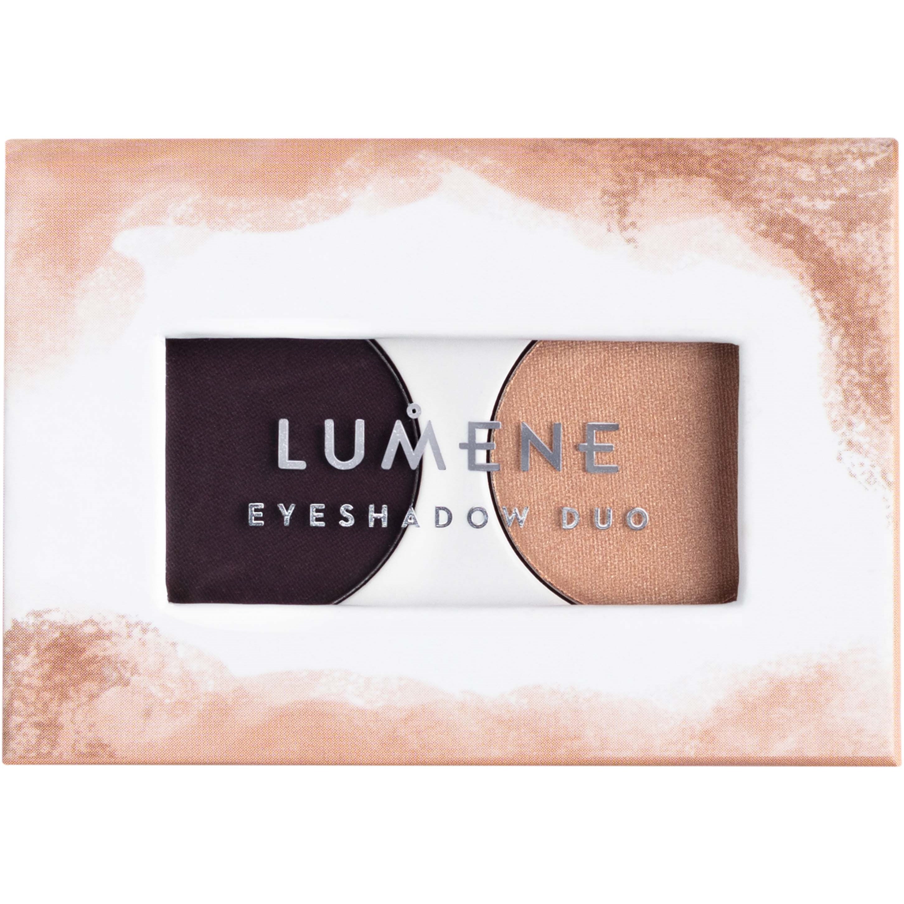 Lumene Bright Eyes Eyeshadow Duo 5 Dusk & Dawn