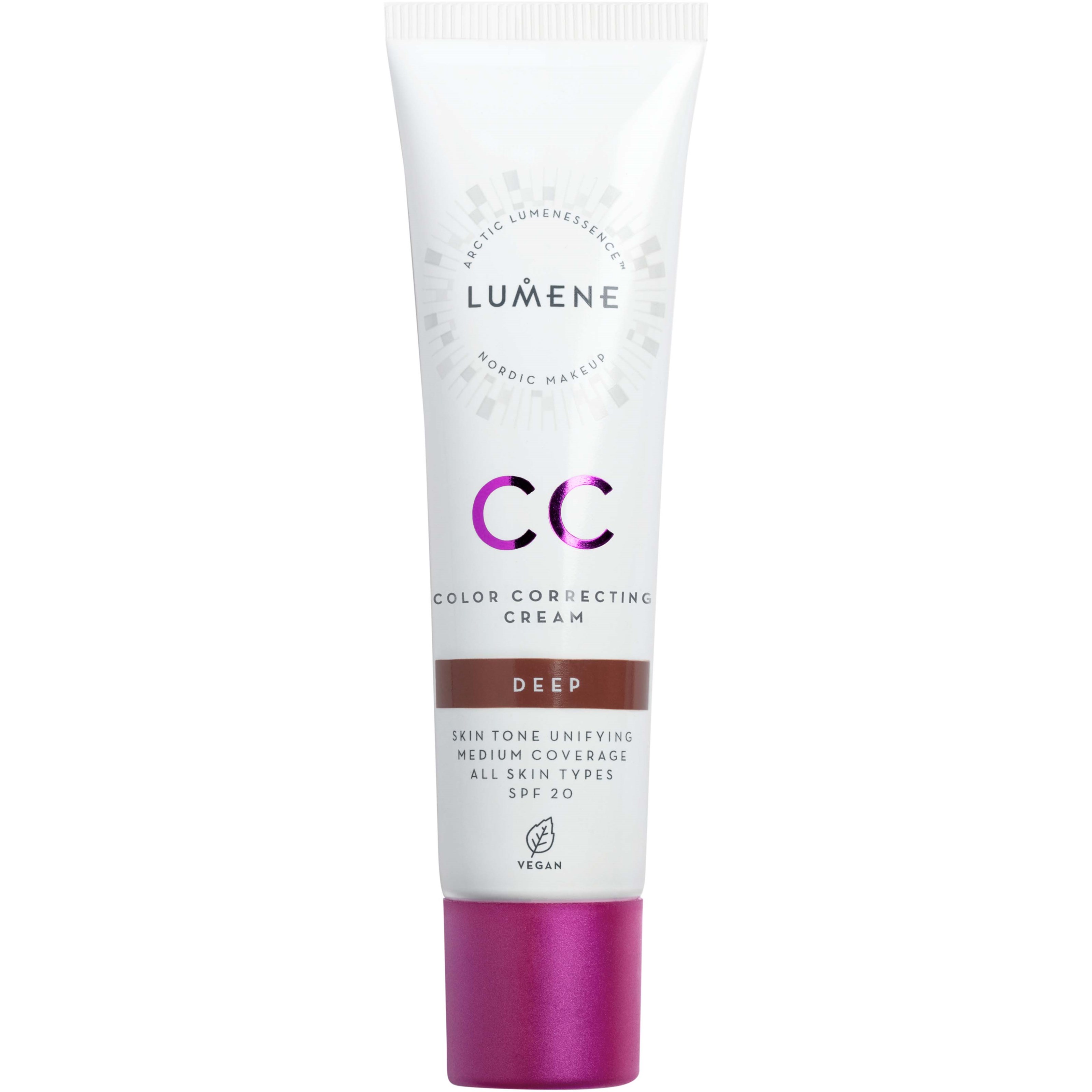 Läs mer om Lumene CC Color Correcting Cream SPF 20 Deep