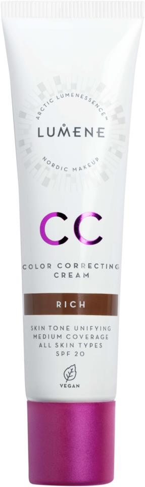 Lumene CC Color Correcting Cream SPF 20 Rich