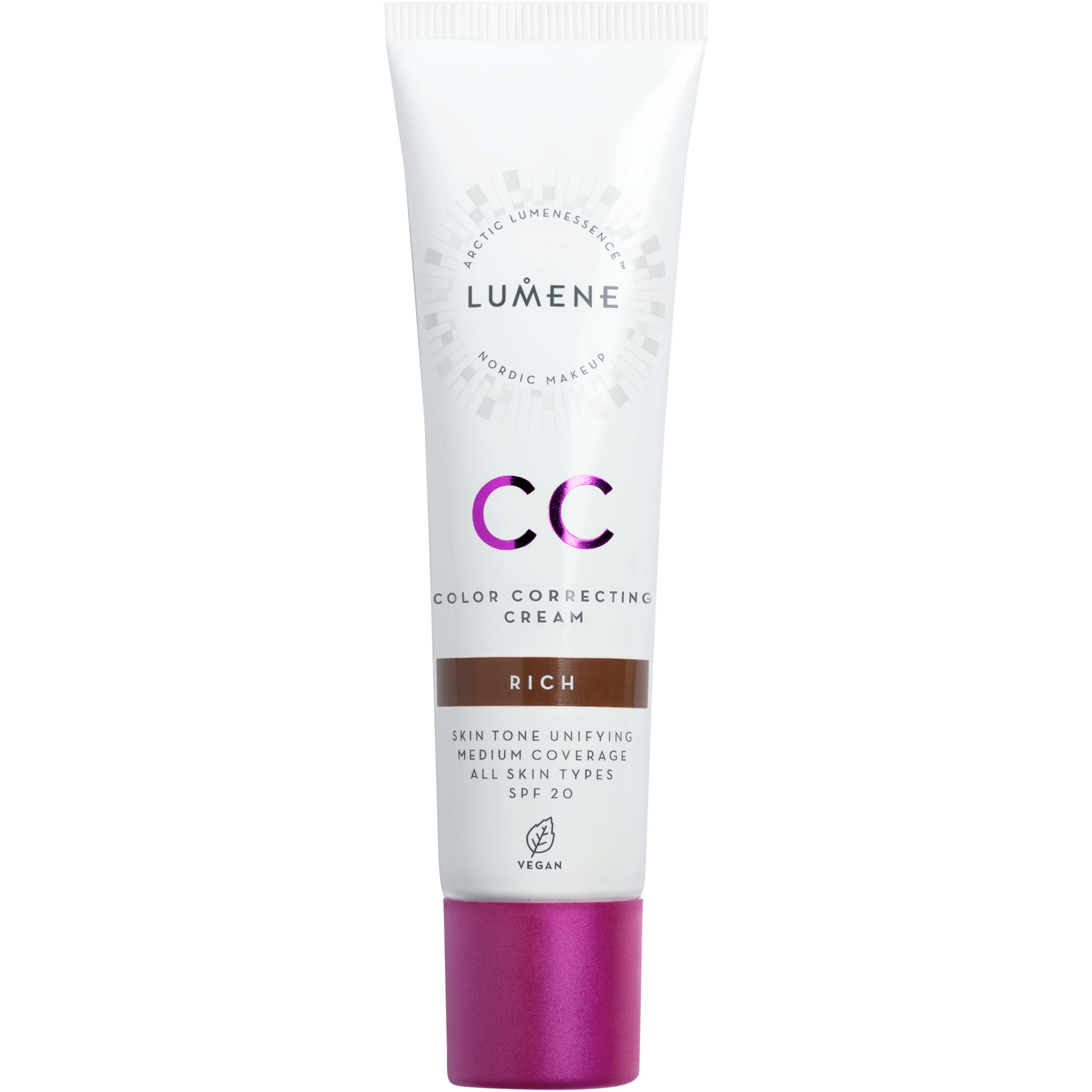 Läs mer om Lumene CC Color Correcting Cream SPF 20 Rich