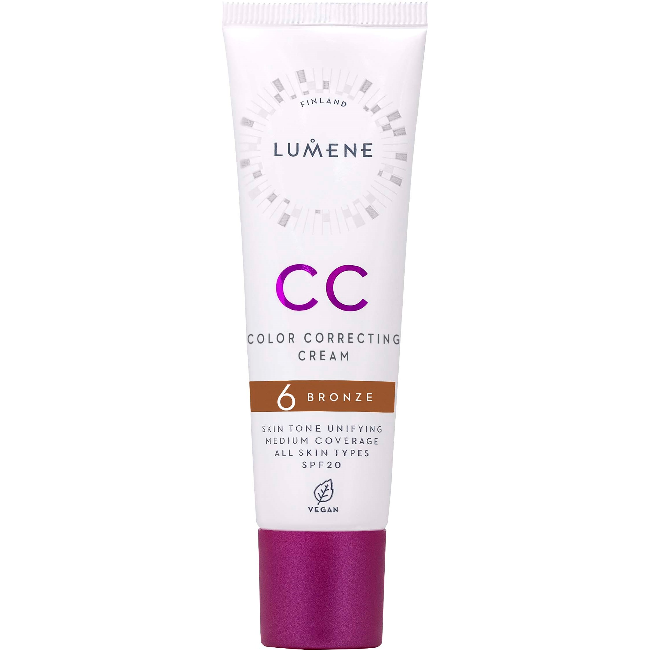Lumene CC CC Color Correcting Cream SPF23 6 Bronze billede