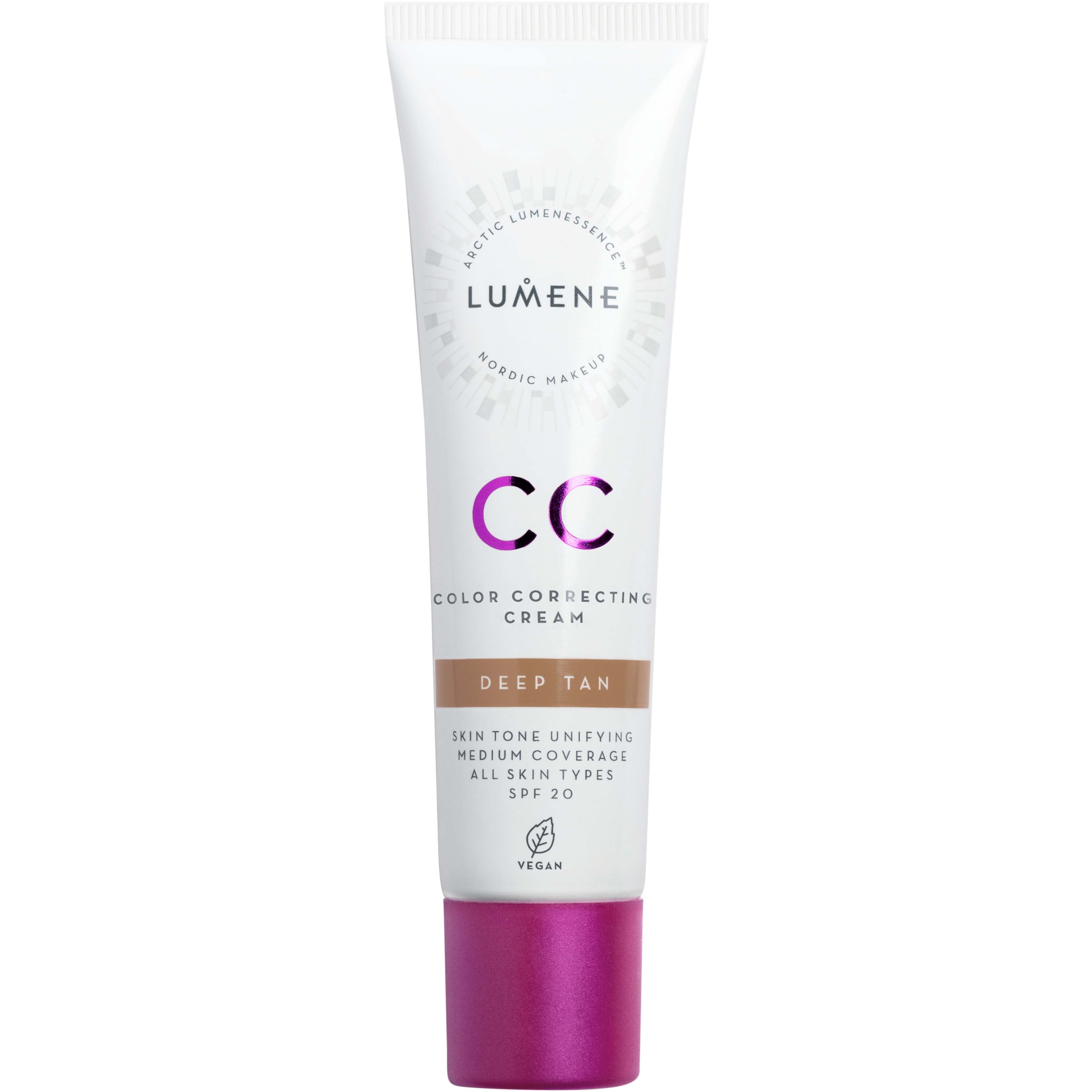 Läs mer om Lumene CC Color Correcting Cream SPF20 Deep Tan