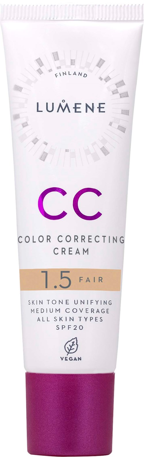 Lumene CC Color Correcting Cream SPF20 1.5 Fair