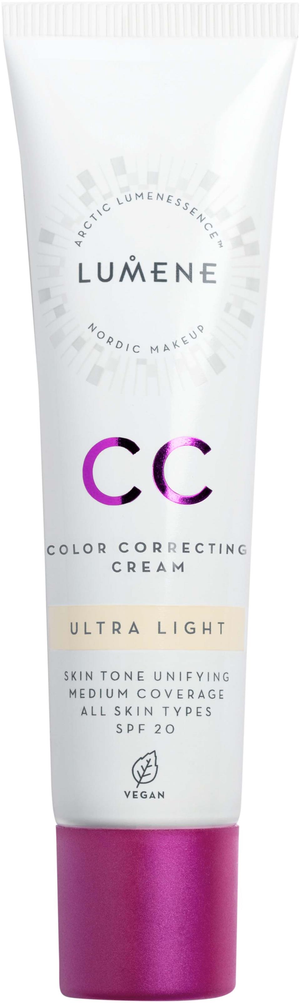 Lumene CC CC Color Correcting Cream SPF21 00 Ultra Light