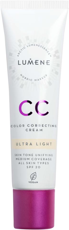 Lumene CC Color Correcting Cream SPF20 Ultra Light