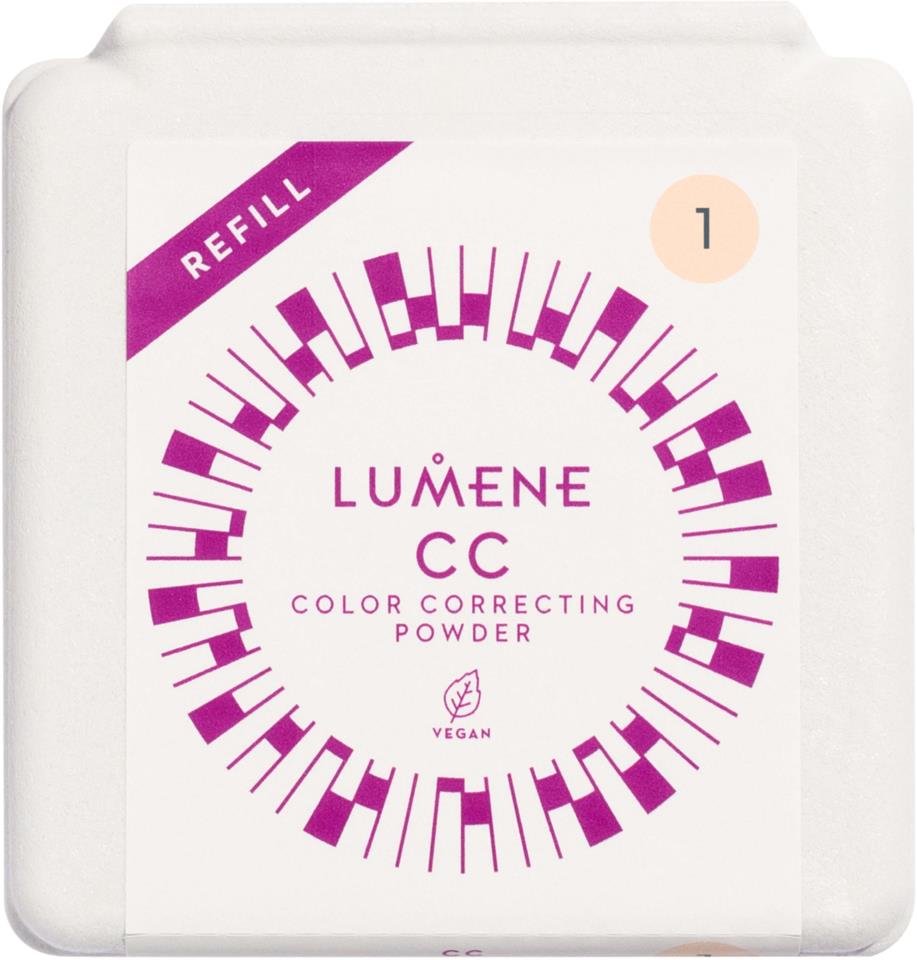 LUMENE CC Color Correcting Powder Refill 1