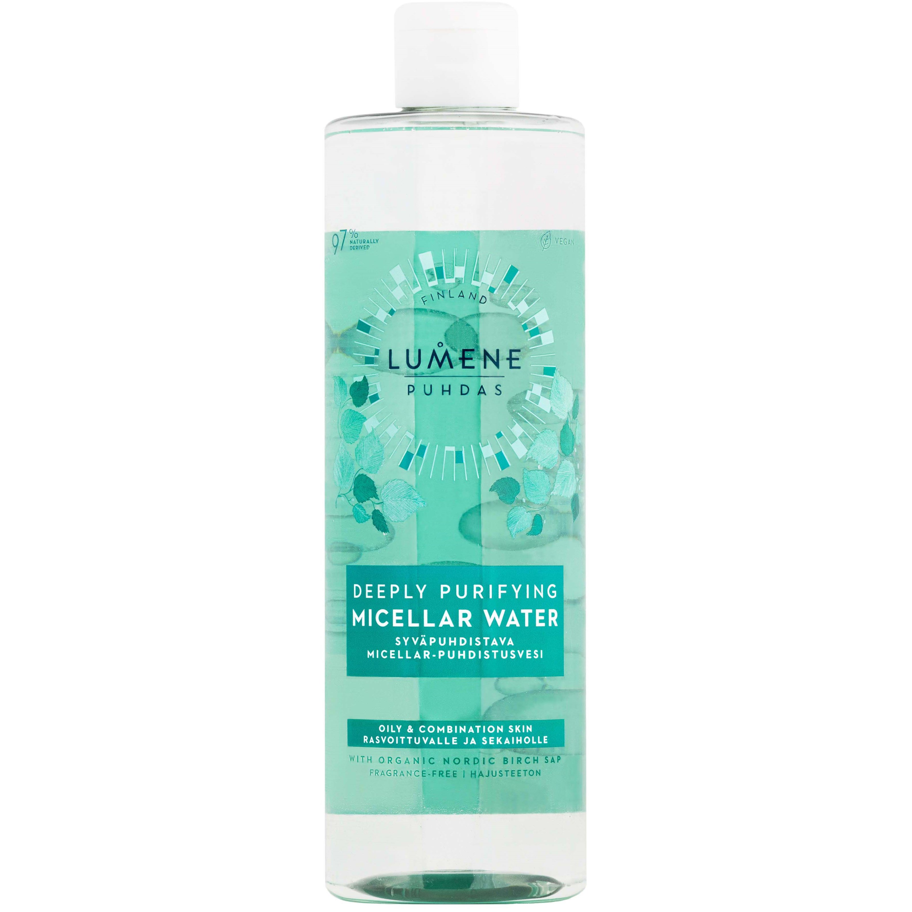 Фото - Засіб для очищення обличчя і тіла Lumene Deeply Purifying Micellar Water 400 ml 