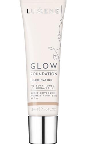 Lumene Glow Foundation 2 Soft Honey