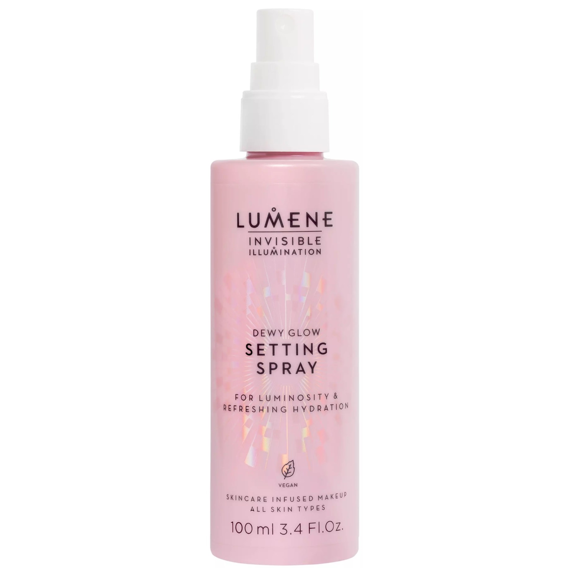 Lumene Invisible Illumination Dewy Glow Setting Spray 100 ml billede
