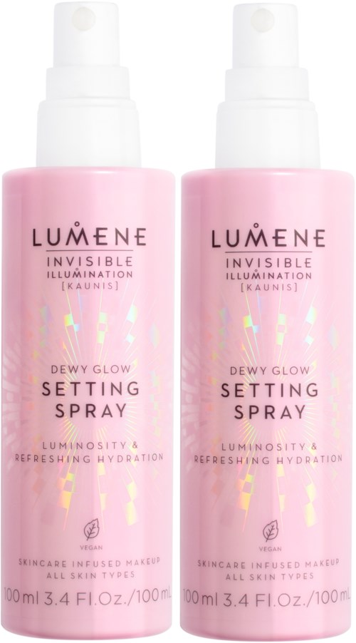 Lumene Lumene Invisible Illumination Dewy Glow Setting Spray Duo 2x100 ml