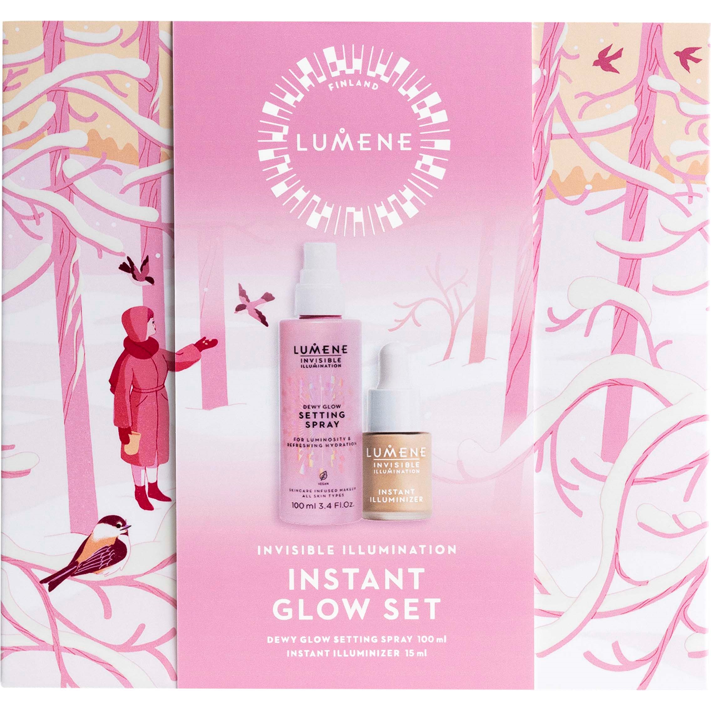 Lumene Invisible Illumination Instant Glow Gift Set