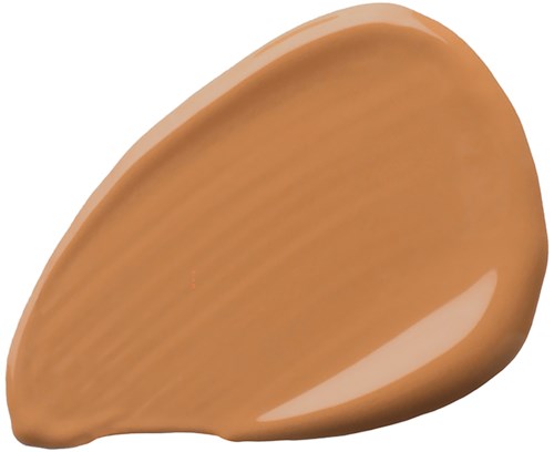 Eine glatte, hellbraune Schale mit einer glänzenden Oberfläche, in Tropfenform.