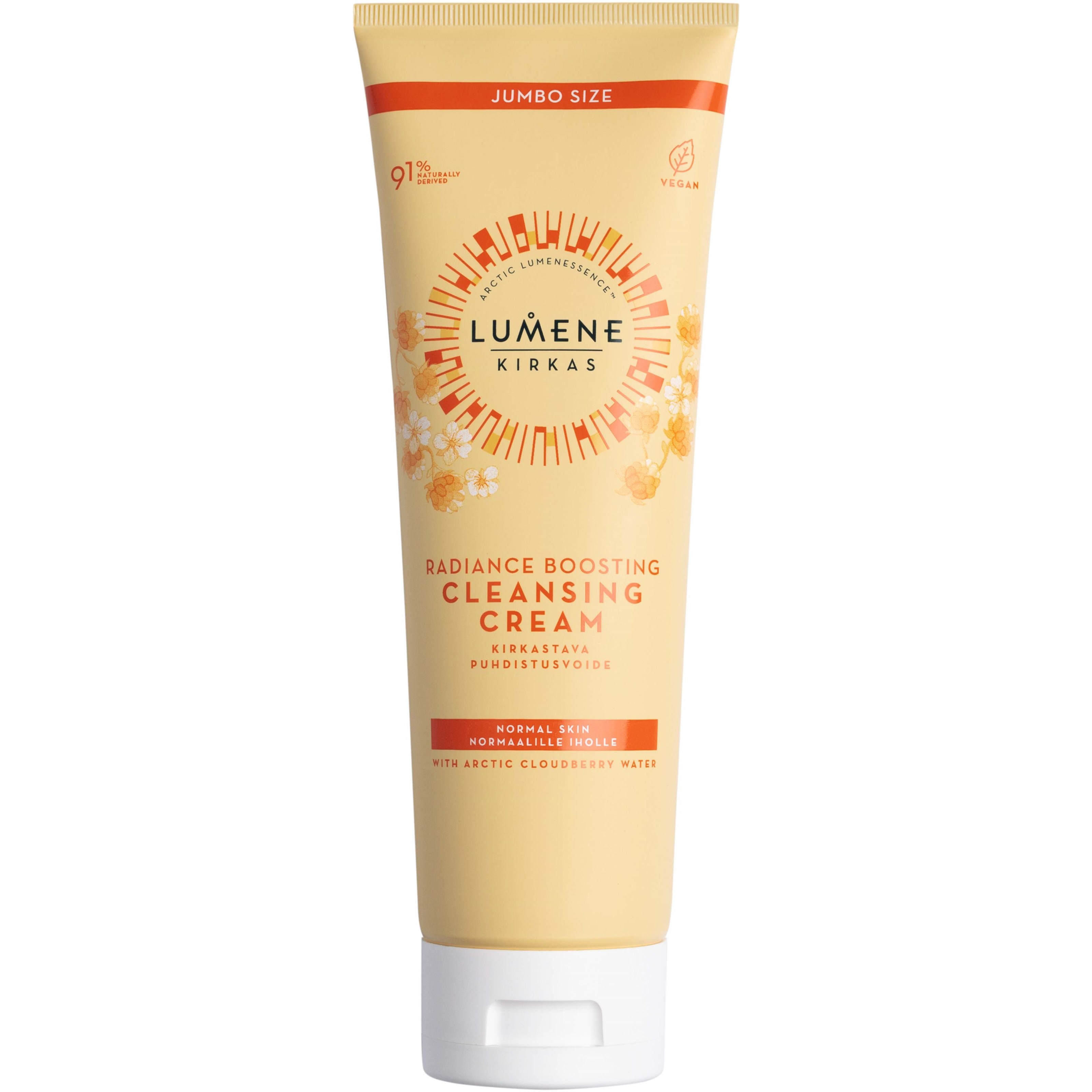 Läs mer om Lumene Kirkas Radiance Boosting Cleansing Cream Jumbo Size 250 ml