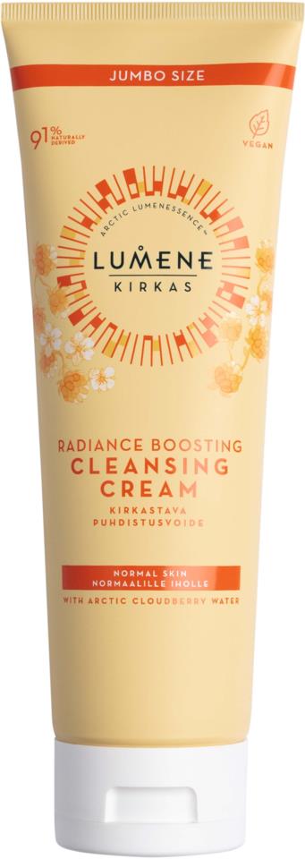 Lumene KIRKAS Radiance Boosting Cleansing Cream Jumbo Size 250 ml