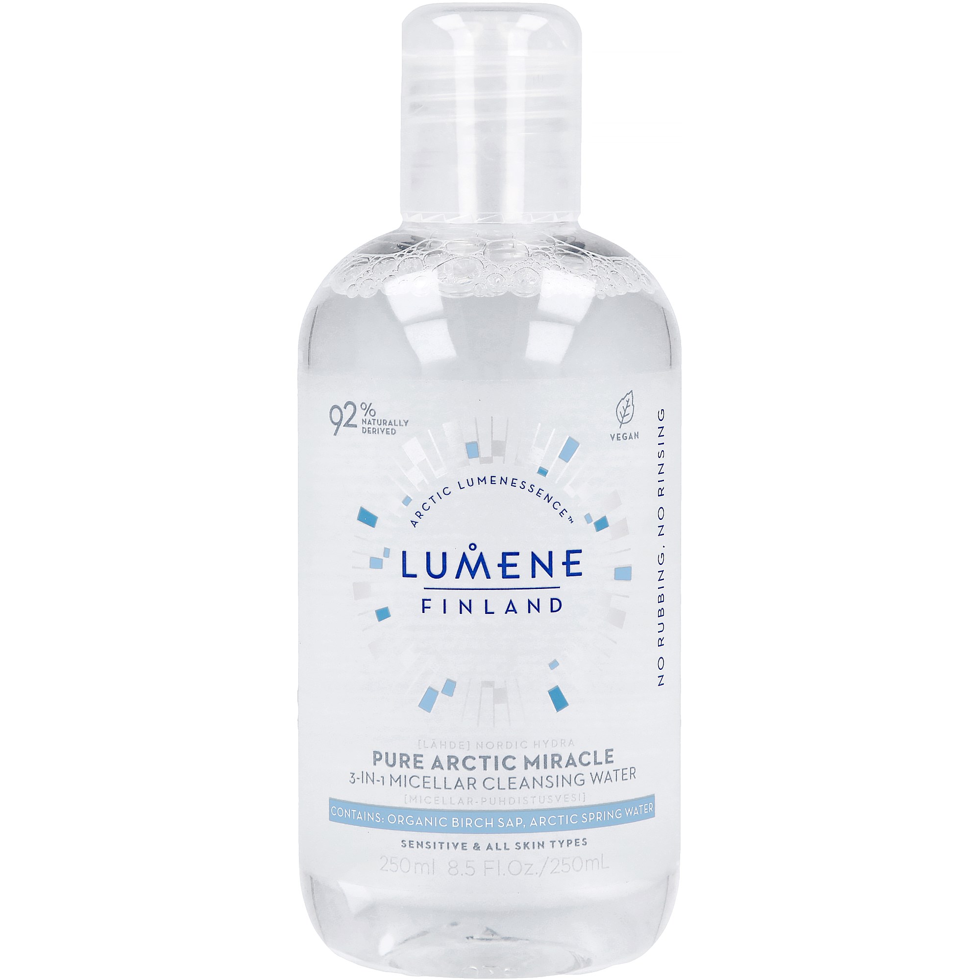 Lumene Lähde Pure Arctic Miracle 3-in-1 Micellar Cleansing Water 250 m
