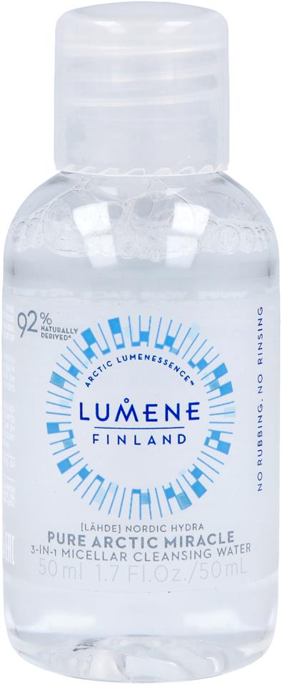 Lumene Lähde Pure Arctic Miracle 3-in-1 Micellar Cleansing Water 50ml