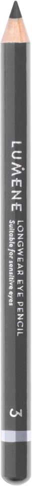 LUMENE Longwear Eye Pencil 3 Soft Grey 1,14g