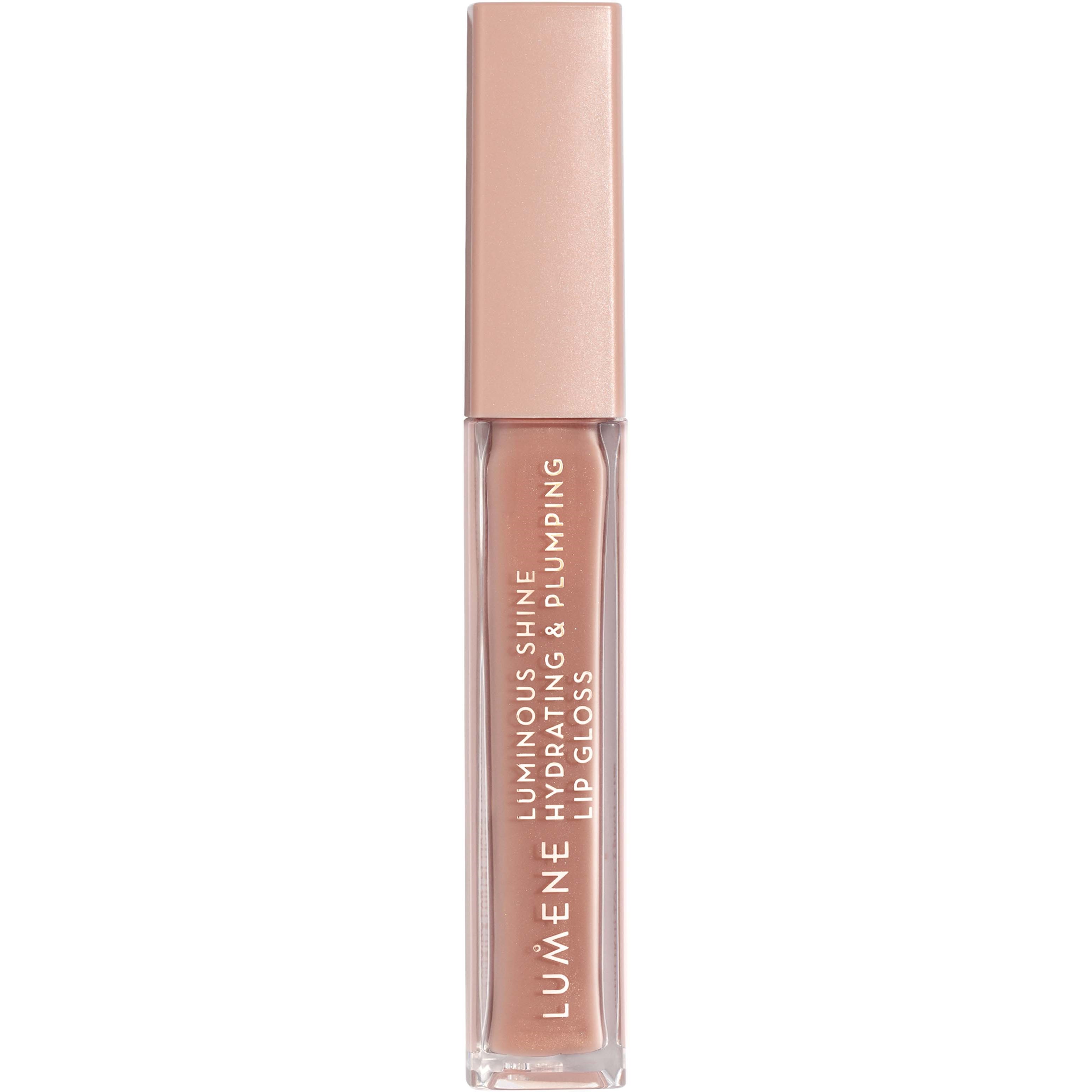 Lumene Luminous Shine Hydrating & Plumping Lip Gloss 1 Pale Honey billede