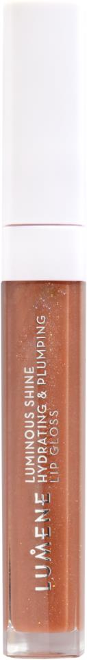 Lumene Luminous Shine Hydrating & Plumping Lip Gloss 2 Warm Nude