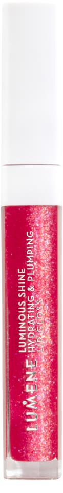 Lumene Luminous Shine Hydrating & Plumping Lip Gloss 5 Bright Rose