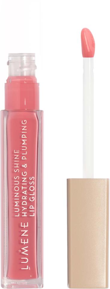 LUMENE Luminous Shine Hydrating & Plumping Lip Gloss 6 Soft Pink