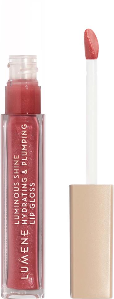 LUMENE Luminous Shine Hydrating & Plumping Lip Gloss 7 Petal Pink