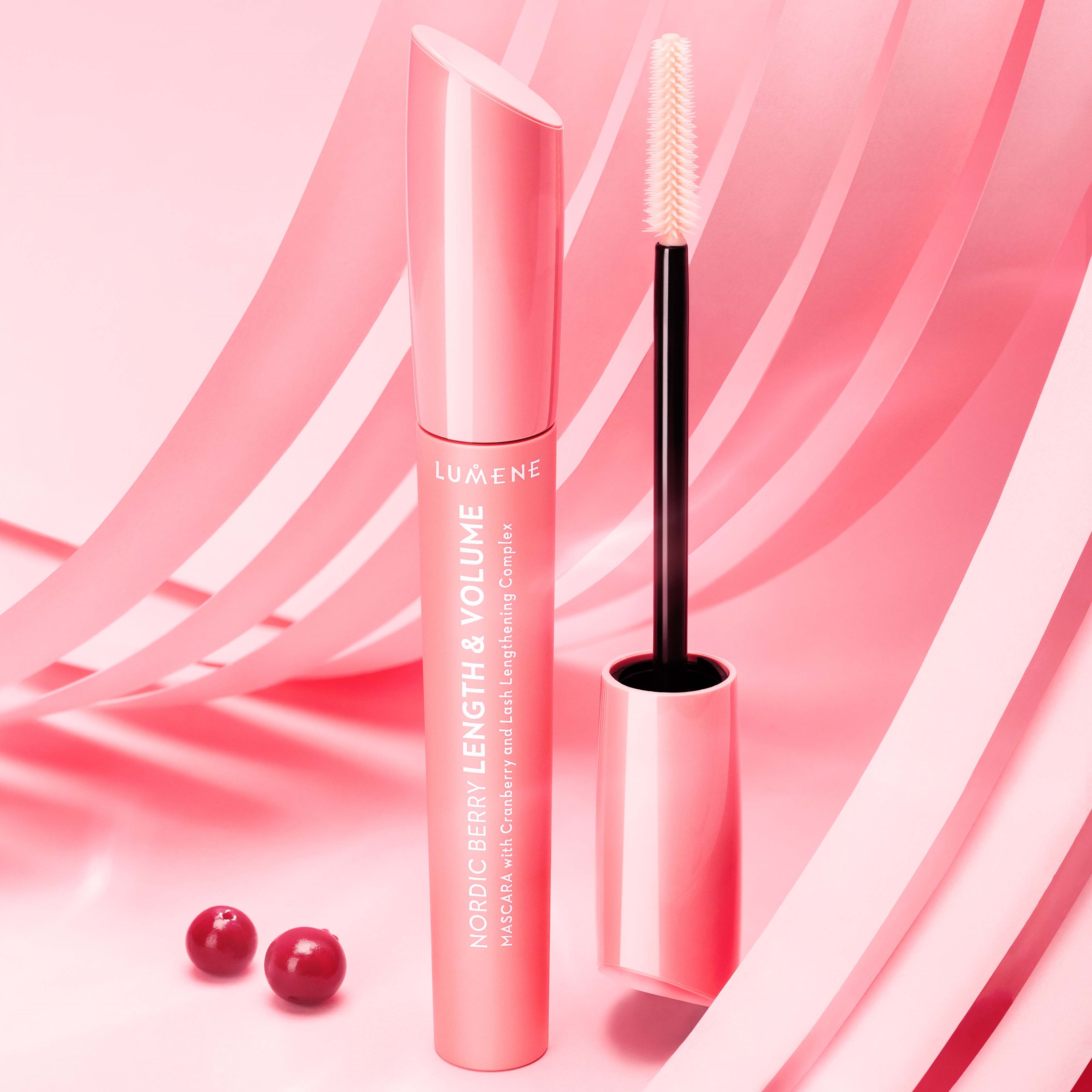 Lumene Nordic Berry Length & Volume Mascara Brown (obrázok 3)