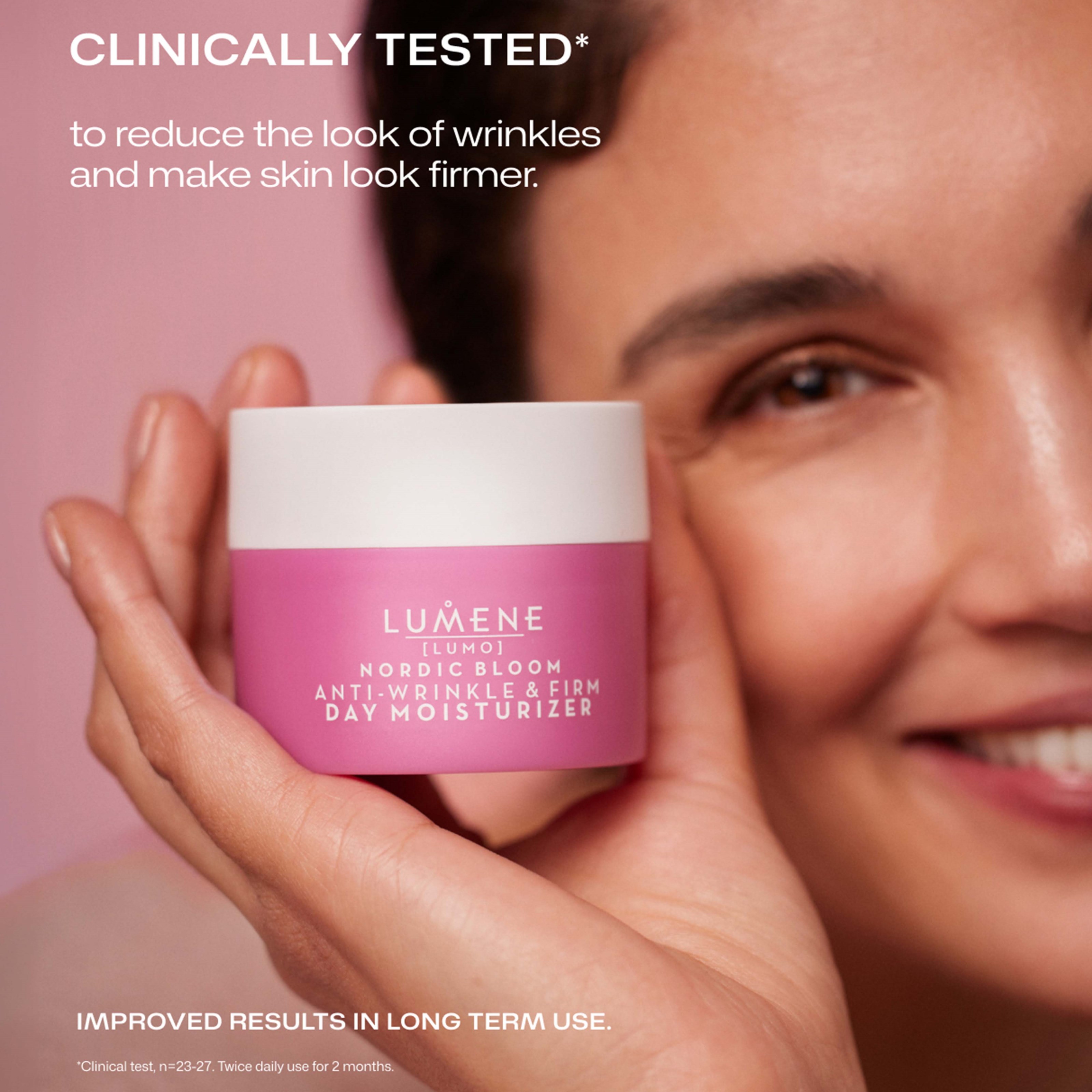 Lumene Nordic Bloom Anti-wrinkle & Firm Day Moisturizer 50 ml (obrázok 4)