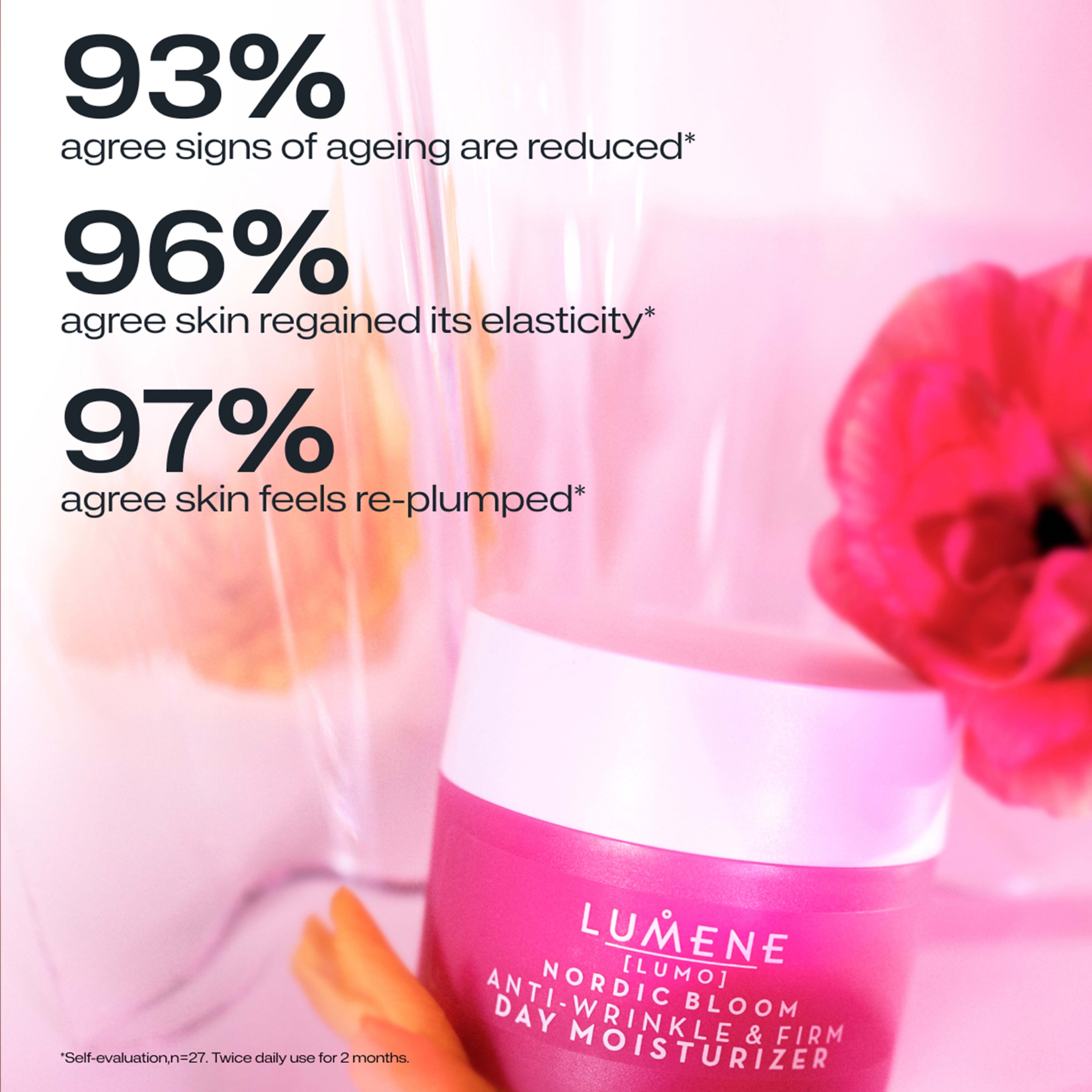 Lumene Nordic Bloom Anti-wrinkle & Firm Day Moisturizer 50 ml (obrázok 5)