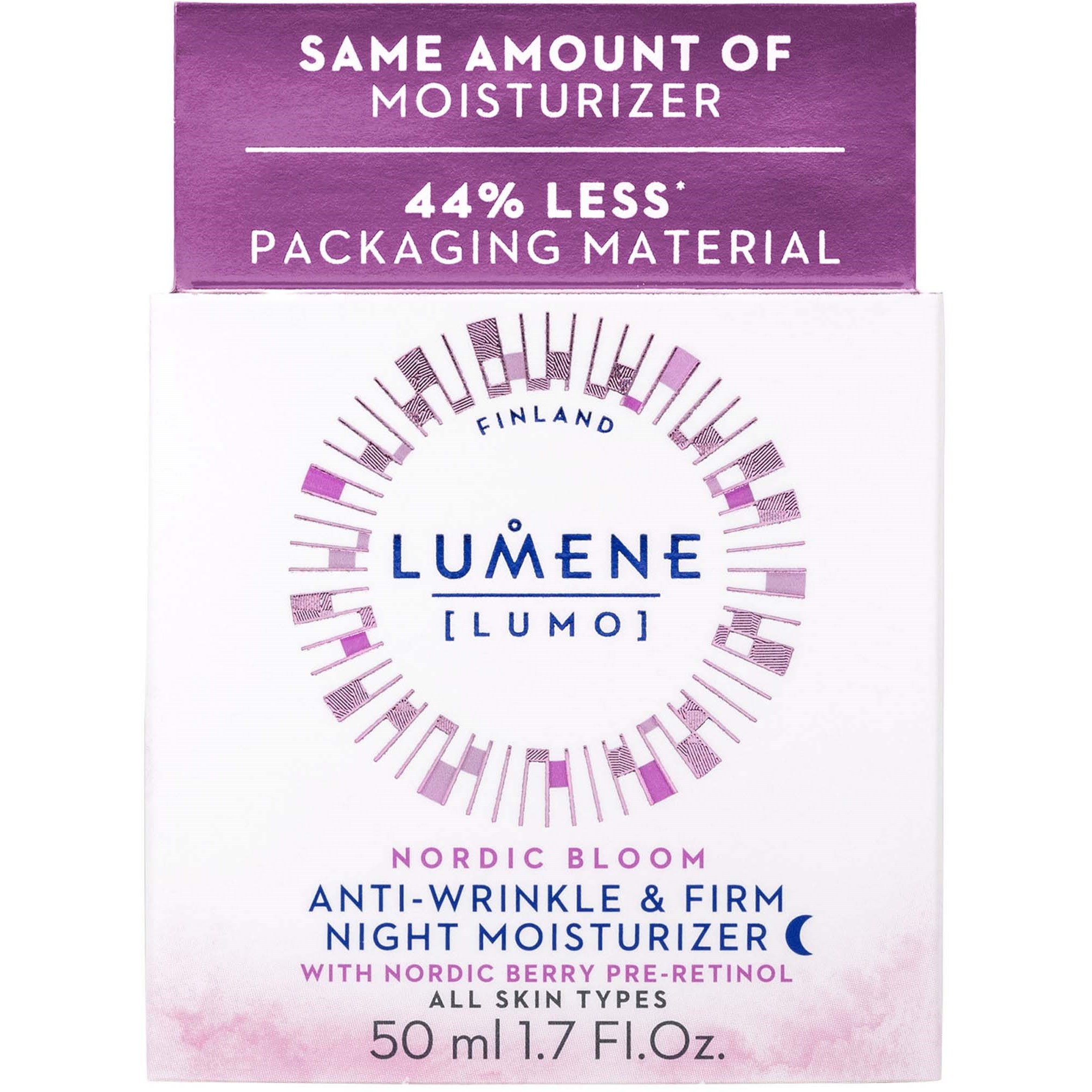 Lumene Nordic Bloom Anti-wrinkle & Firm Night Moisturizer 50 ml (obrázok 3)