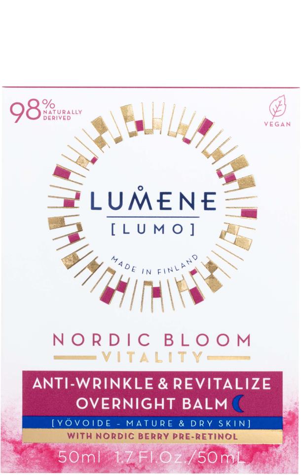 LUMENE Nordic Bloom Vitality Anti-Wrinkle & Revitalize Overn