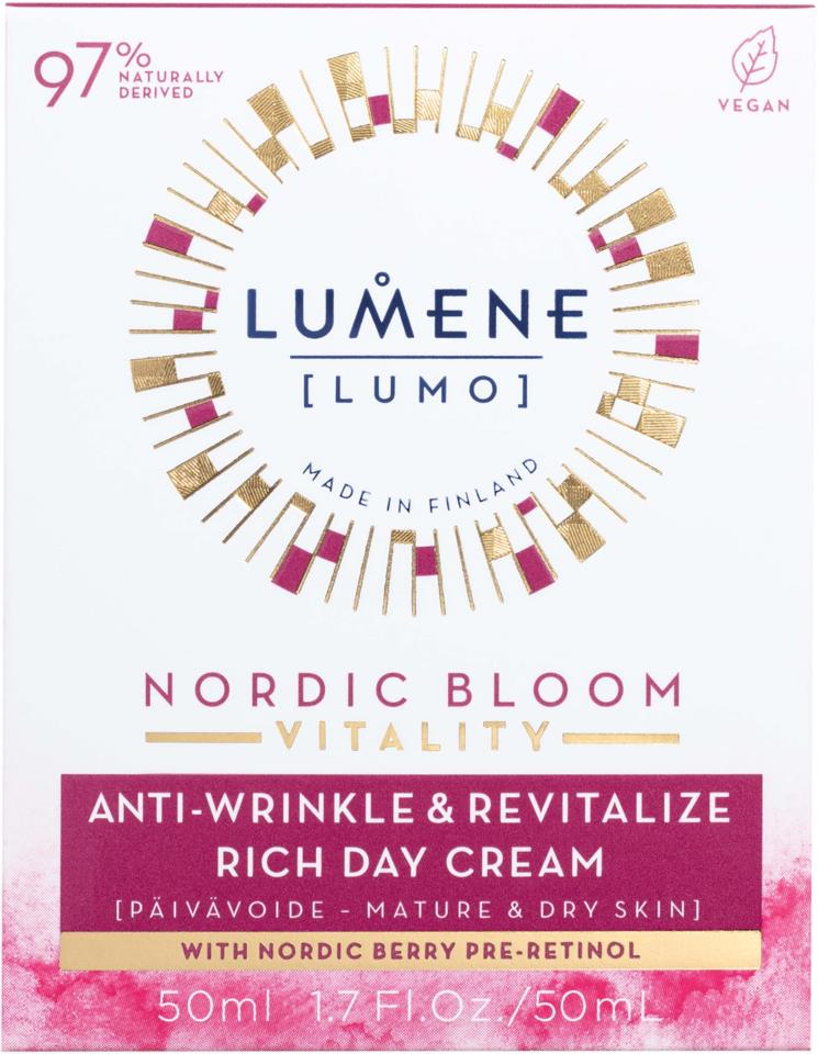 LUMENE Nordic Bloom Vitality Anti-Wrinkle & Revitalize Rich