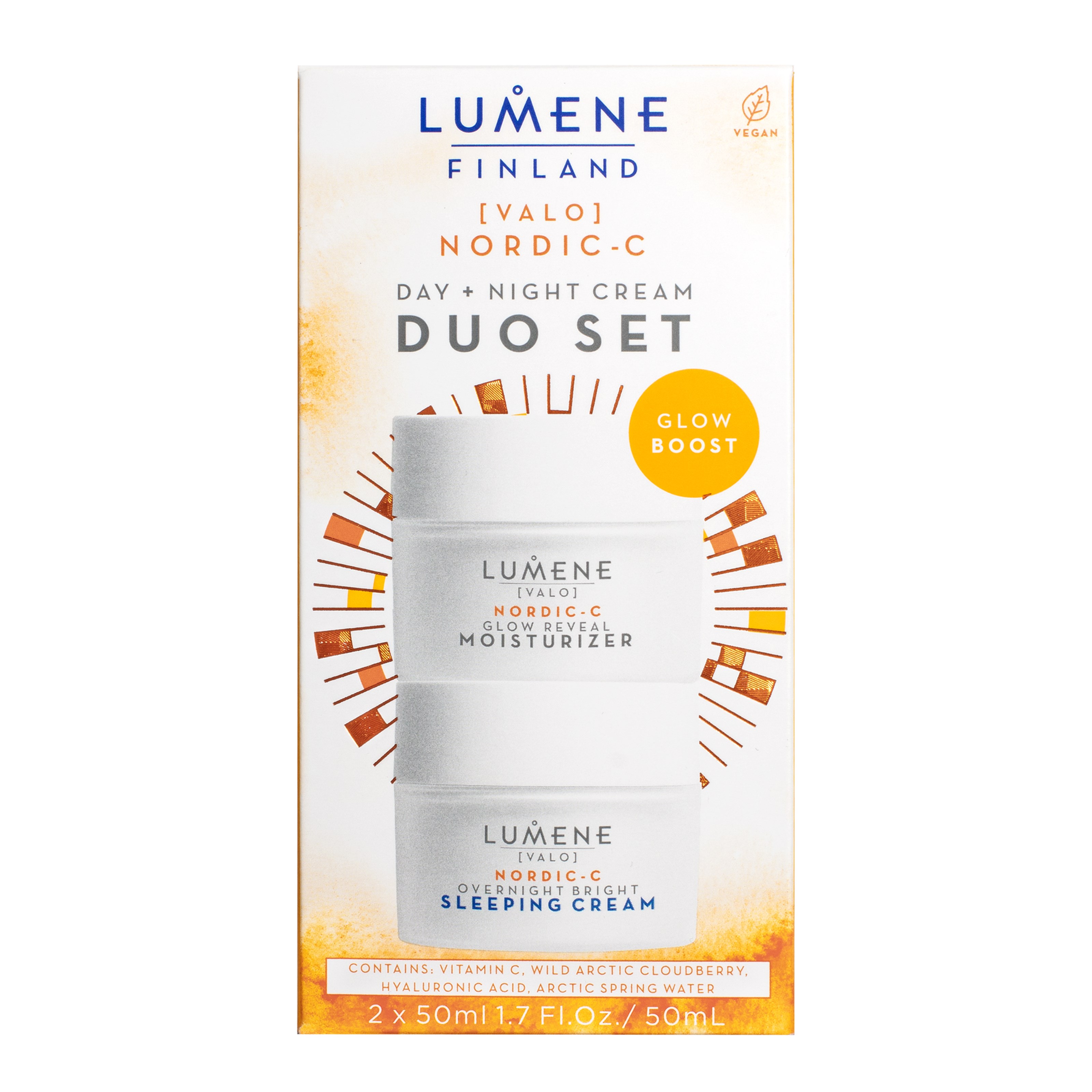 Lumene Nordic-C Day + Night Cream Duo Set 100 ml