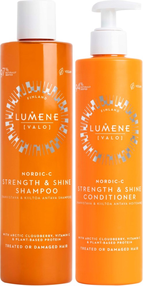 Lumene Nordic-C Strength & Shine Bundle Shampoo 300 ml & Conditioner 290 ml