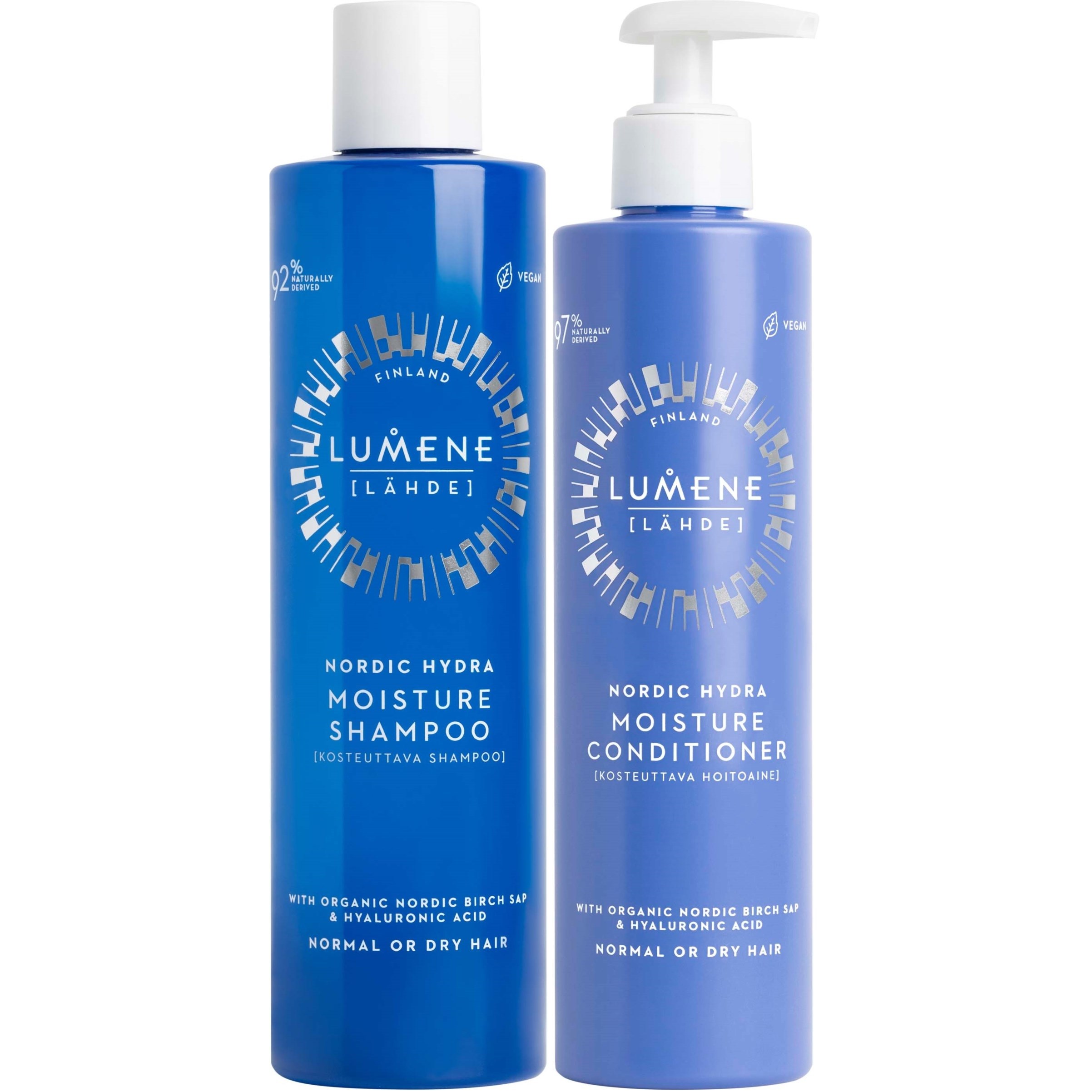 Lumene Nordic Hydra Moisture Bundle Shampoo 300 ml & Conditioner