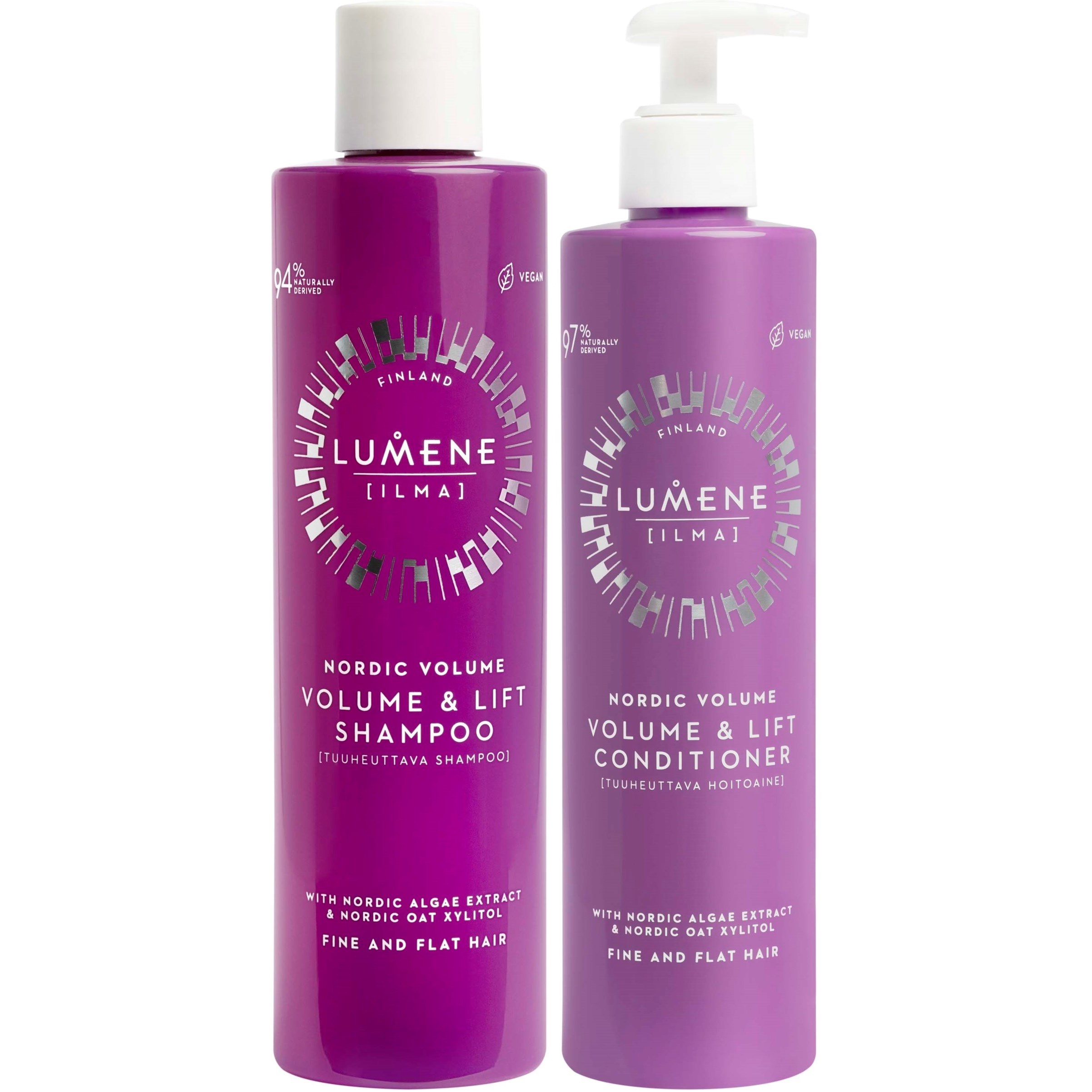 Lumene Nordic Volume Volume & Lift Bundle Shampoo 300 ml & Condit