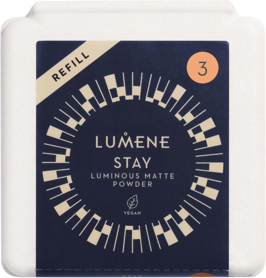 LUMENE Stay Luminous Matte Powder Refill 3