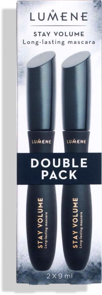 Lumene Stay Volume Mascara Double Pack Black