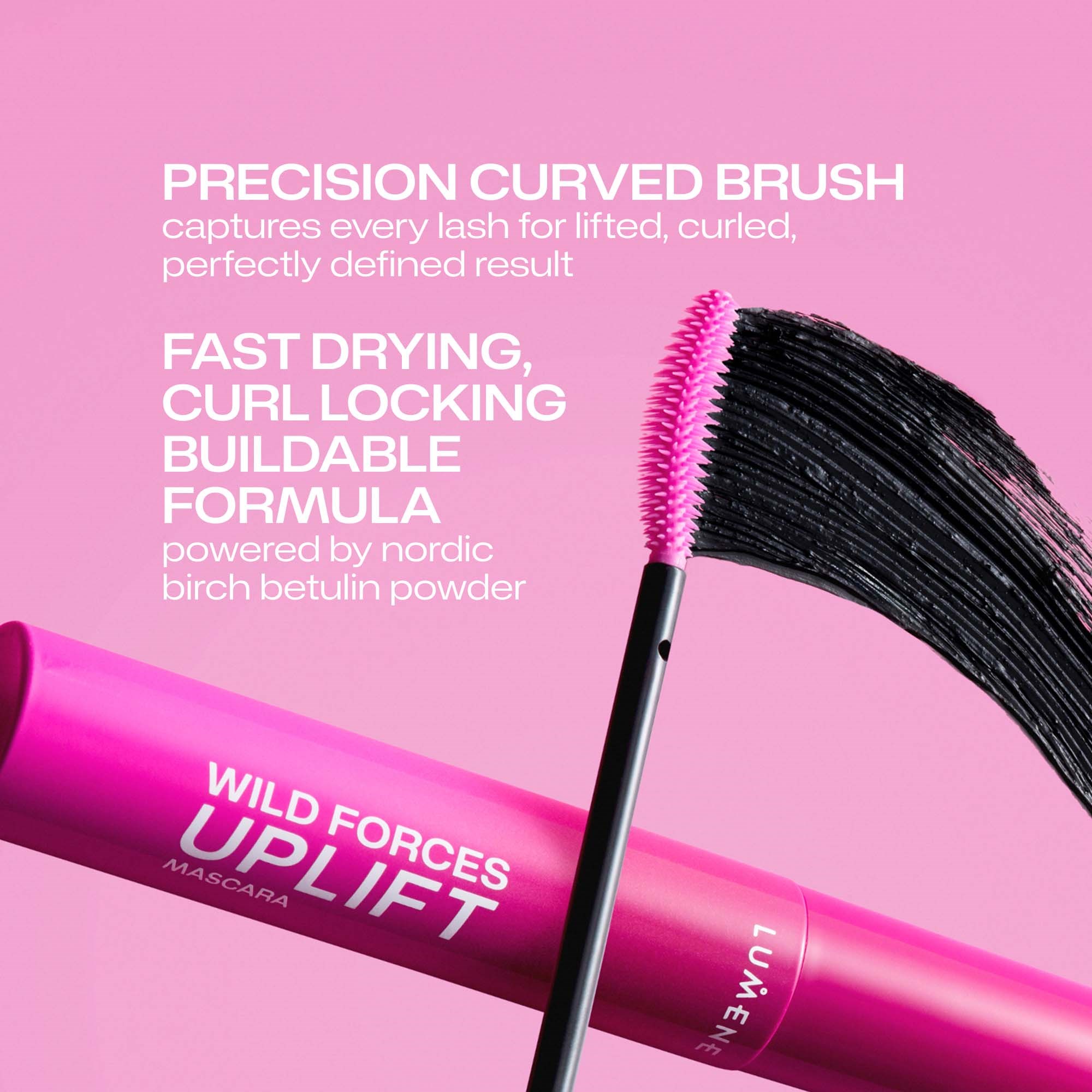 Lumene Soft Glow Wild Forces Uplift Mascara Black (zdjęcie 8)