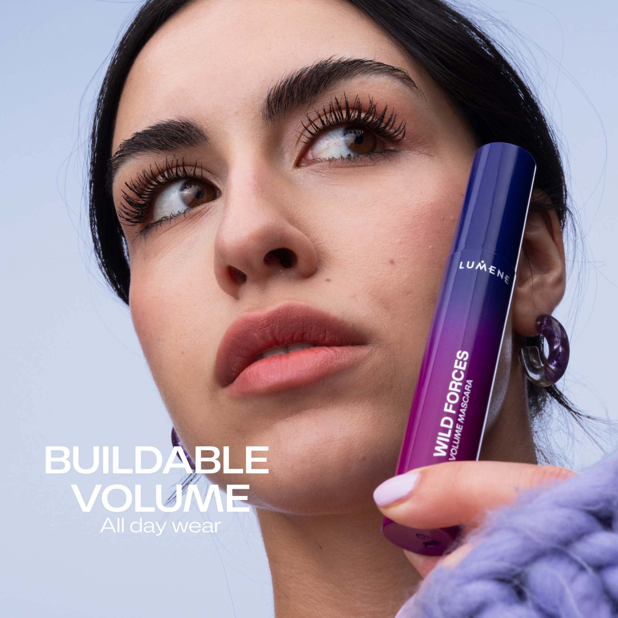 Lumene Wild Forces Volume Mascara Brown (obrázok 5)