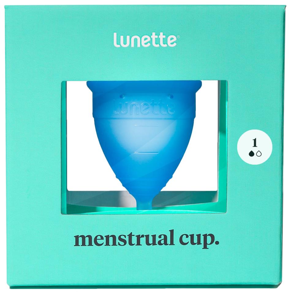 Lunette Menstrual Cup Blue Model 1