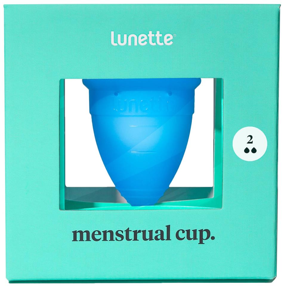 Lunette Menstrual Cup Blue Model 2