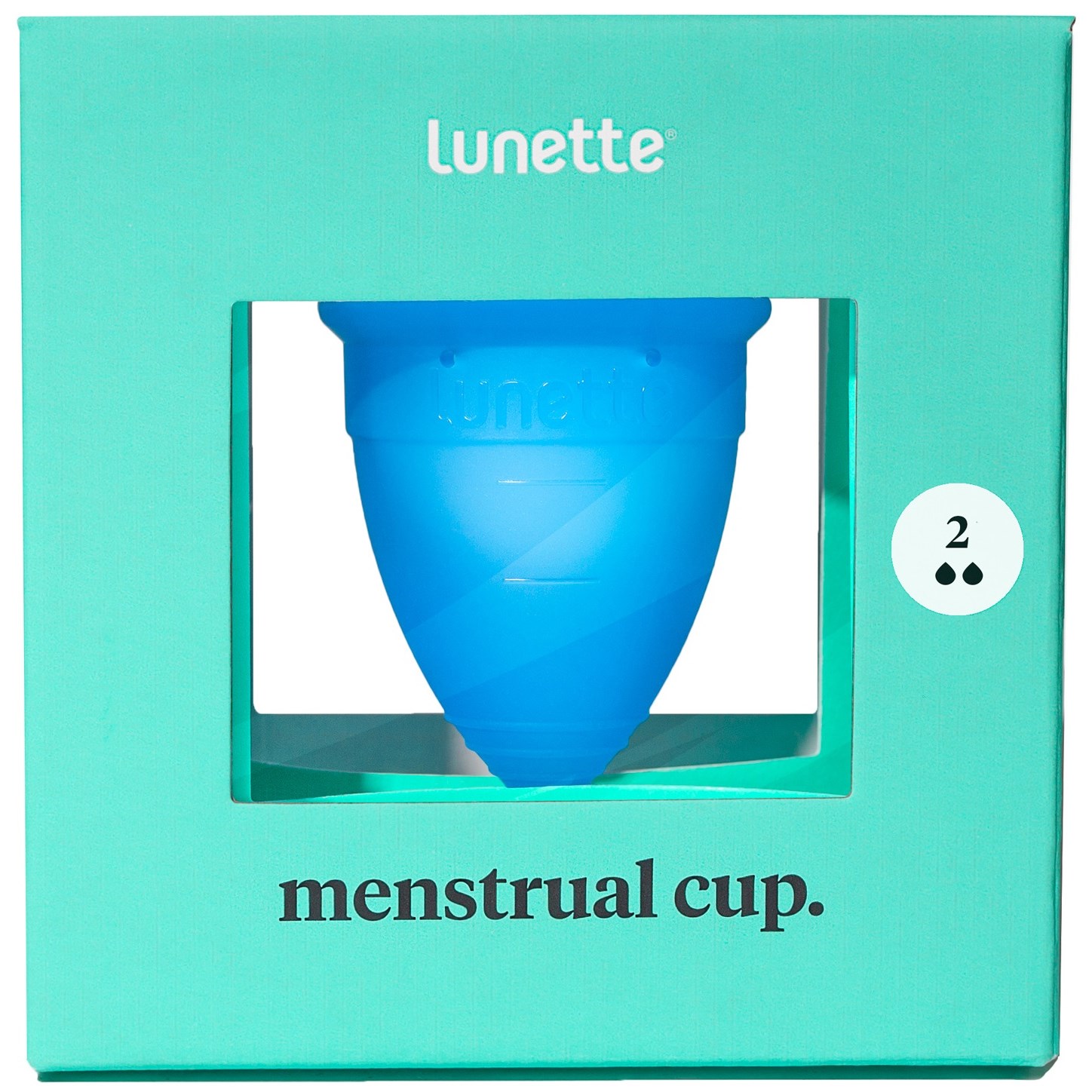 Läs mer om Lunette Menstrual Cup Model 2 Blue