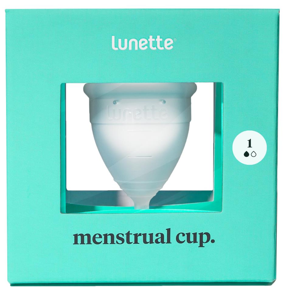 Lunette Menstrual Cup Clear Model 1