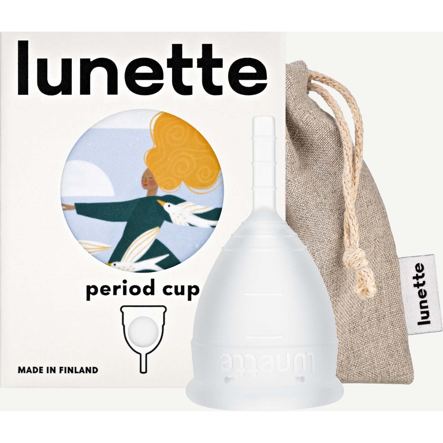 Lunette Menstrual Cup Model 1 Clear